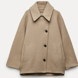 Clara | Oversized Wollmantel