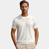 Wittam | Herren-Strickshirt mit vertikaler Rippstruktur