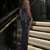 Sophie - Strass Abendkleid