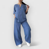 Caleno – Zweiteiliges Sommer-Set mit elegantem Flair