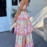 Odetta – Blumiges Maxikleid