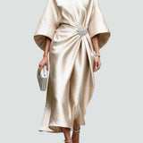 Meira – Elegantes Maxikleid mit fließender Silhouette