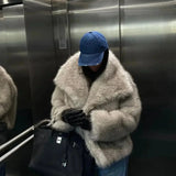 Macy | Luxuriöse Kunstfell-Jacke – Stilvoll, Kuschelig und Zeitlos