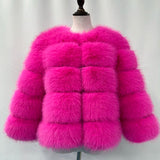 Amara – Damen Pelzjacke im luxuriösen Design