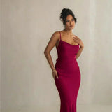 Xenia - Satin Abendkleid