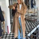Elena | Suede Trenchcoat