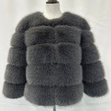 Amara – Damen Pelzjacke im luxuriösen Design