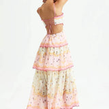 Odetta – Blumiges Maxikleid