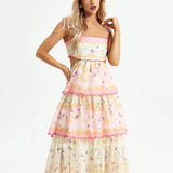 Odetta – Blumiges Maxikleid