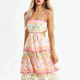 Odetta – Blumiges Maxikleid