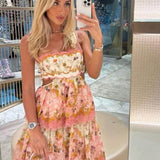 Odetta – Blumiges Maxikleid