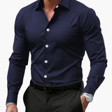 Klassisches Slim Fit Hemd für Herren – Perfekt für Büro & Alltag