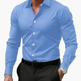 Klassisches Slim Fit Hemd für Herren – Perfekt für Büro & Alltag