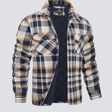 Kristian – Herren Langarmshirt im markanten Biker-Look