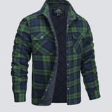 Kristian – Herren Langarmshirt im markanten Biker-Look