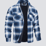 Kristian – Herren Langarmshirt im markanten Biker-Look