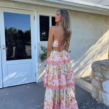 Odetta – Blumiges Maxikleid